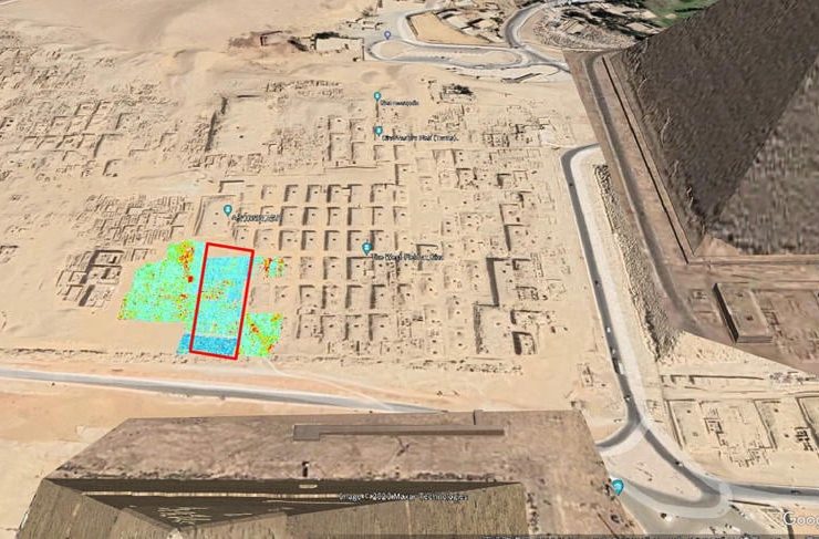 Encuentran nuevas estructuras en Guiza