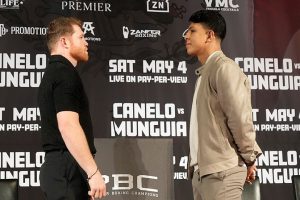 El día de mañana Saúl Canelo Álvarez pelea ante Jaime Munguía. 