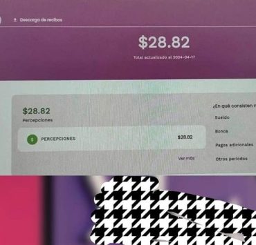 Esperaba con ilusión sus utilidades y le dan solo 28.00 pesos de utilidades