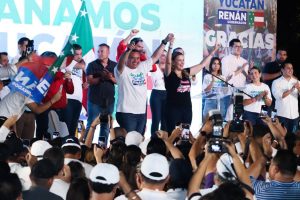 Con una amplia victoria electoral para Alcalde de Mérida, Cecilia Patrón llamó a que la mejor versión  de la más chula de todas las ciudades, se construya entre todos y todas.