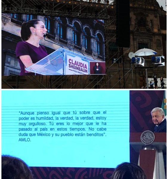 Sheinbaum agradece mensaje