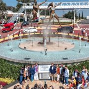 Pedro Rodríguez inauguró el Deprimido Chiluca.