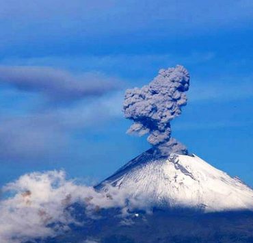 La Historia del Volcán Popocatépetl