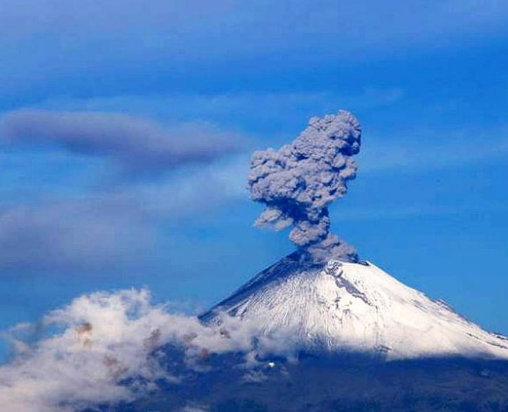 La Historia del Volcán Popocatépetl