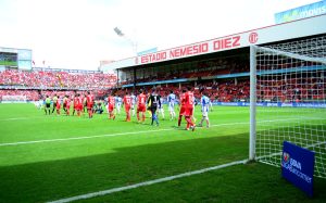 El Estadio La Bombonera de Toluca.