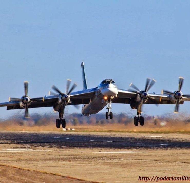 Bombarderos Rusos despegan