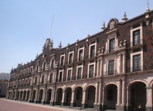 El Palacio de Gobierno de Toluca.