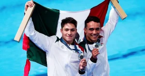 Osmar Olvera y Kevin Muñoz, competirán por otra medalla para México en trampolín de 3 metros, pero ahora de manera individual. 