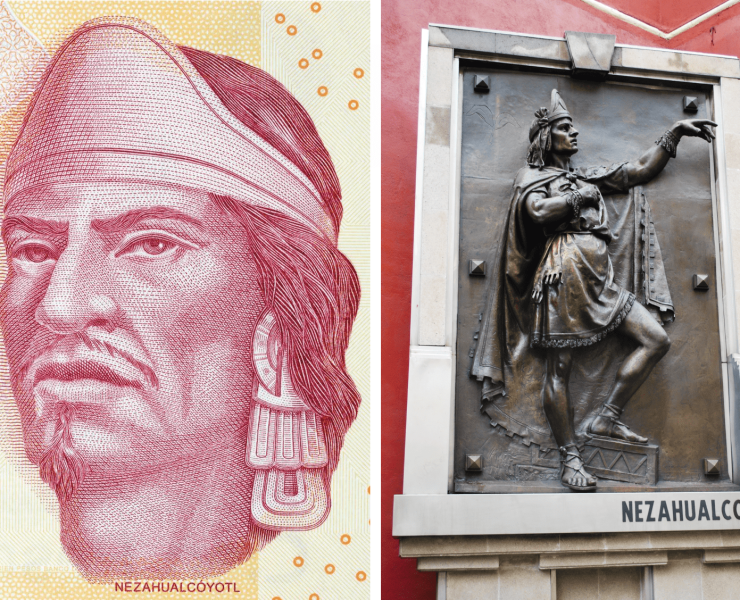 El rey poeta Nezahualcóyotl.