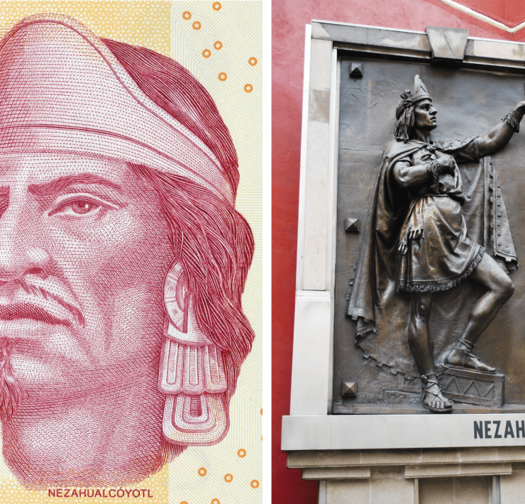 El rey poeta Nezahualcóyotl.