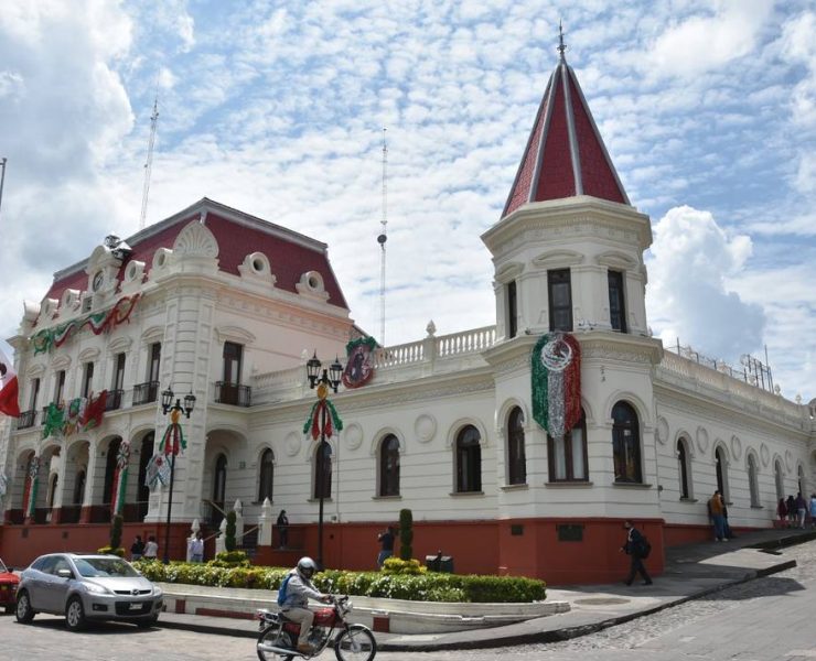 El Palacio Municipal de El Oro.