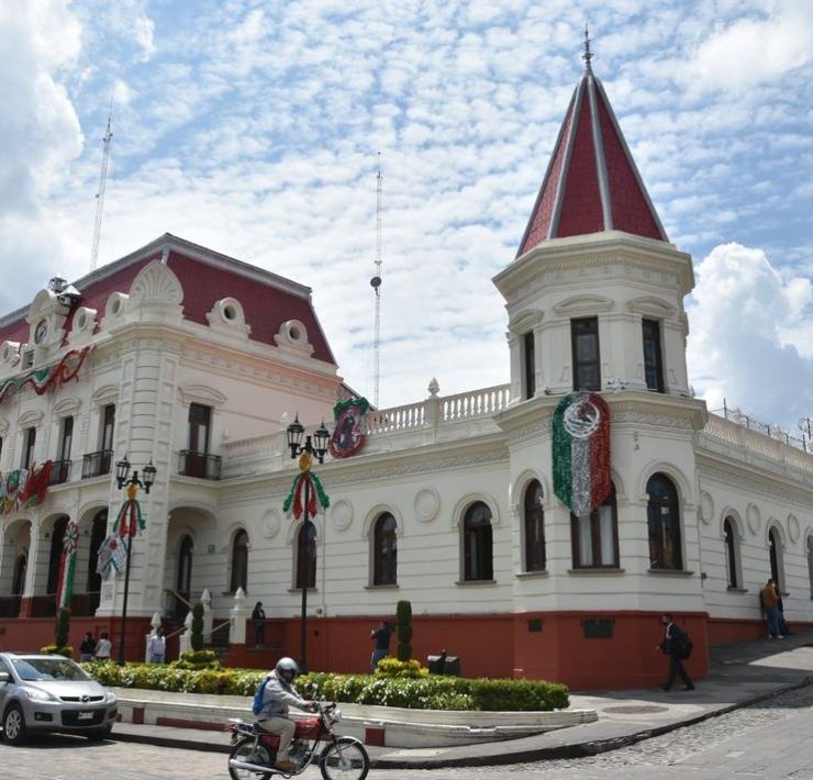 El Palacio Municipal de El Oro.