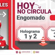engomado rojo