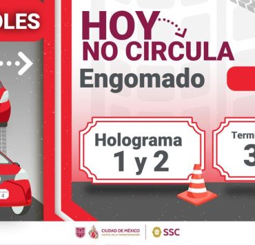 engomado rojo