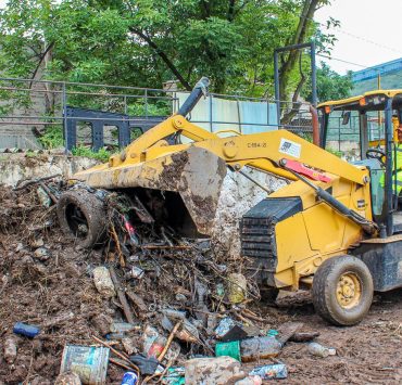 75 toneladas de basura