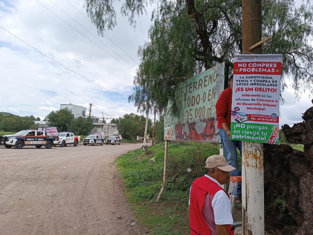 venta irregular de terrenos