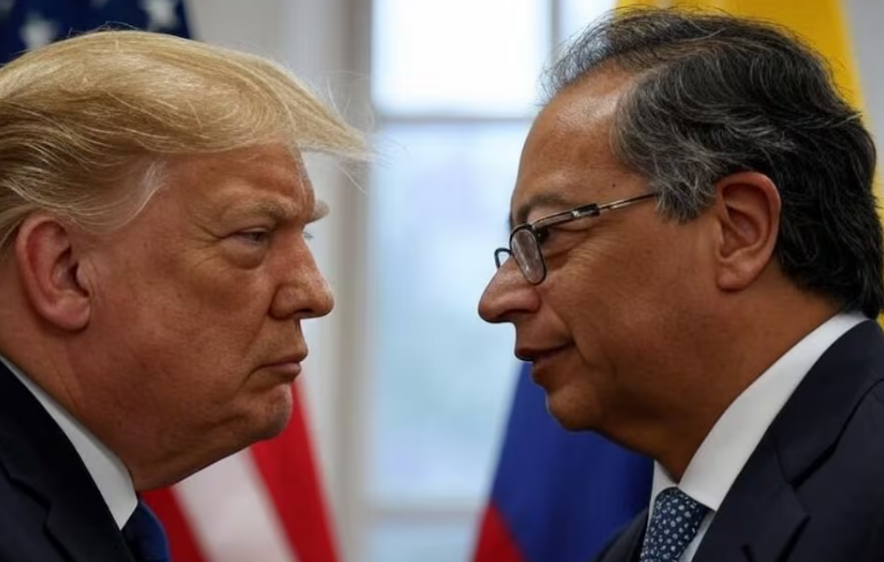 Gustavo Petro rechaza a Trump con una fuerte declaración política