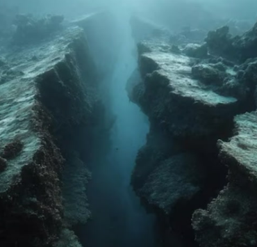 Una placa tectónica se fragmenta y es captado por primera vez