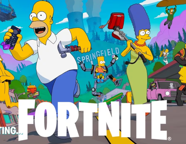 Los Simpson llegan a Fortnite con una divertida colaboración de Skins