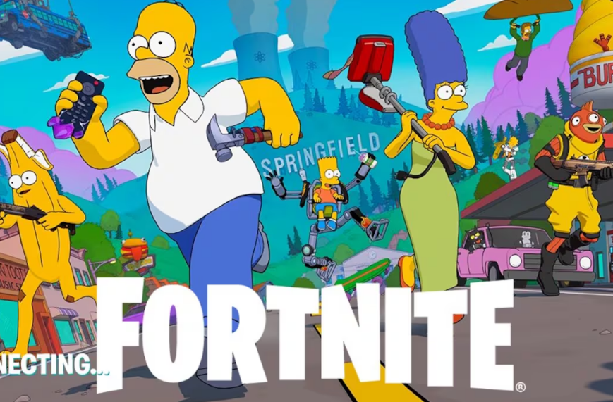 Los Simpson llegan a Fortnite con una divertida colaboración de Skins