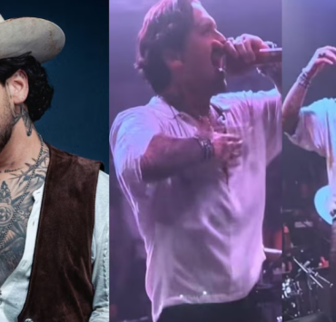 Nodal aparece borracho en concierto de Monterrey y aprovecha a tirarle a su ex