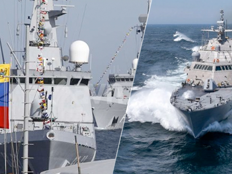 Venezuela patrulla sus costas y prueba nuevas armas para defenderse