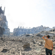 Se restable alto al fuego en Gaza después de horas de ataques aéreos