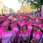 Carrera Rosa 2025: Izamal se tiñe de esperanza en la lucha contra el cáncer de mama