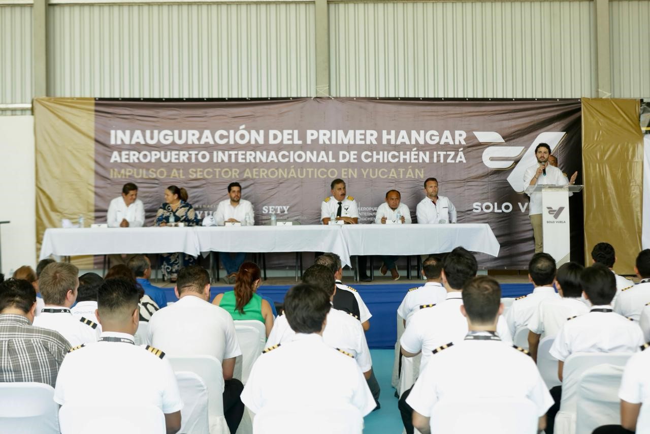 ¡Despegue histórico! Chichén Itzá abre su primer Hangar y Taller Aeronáutico