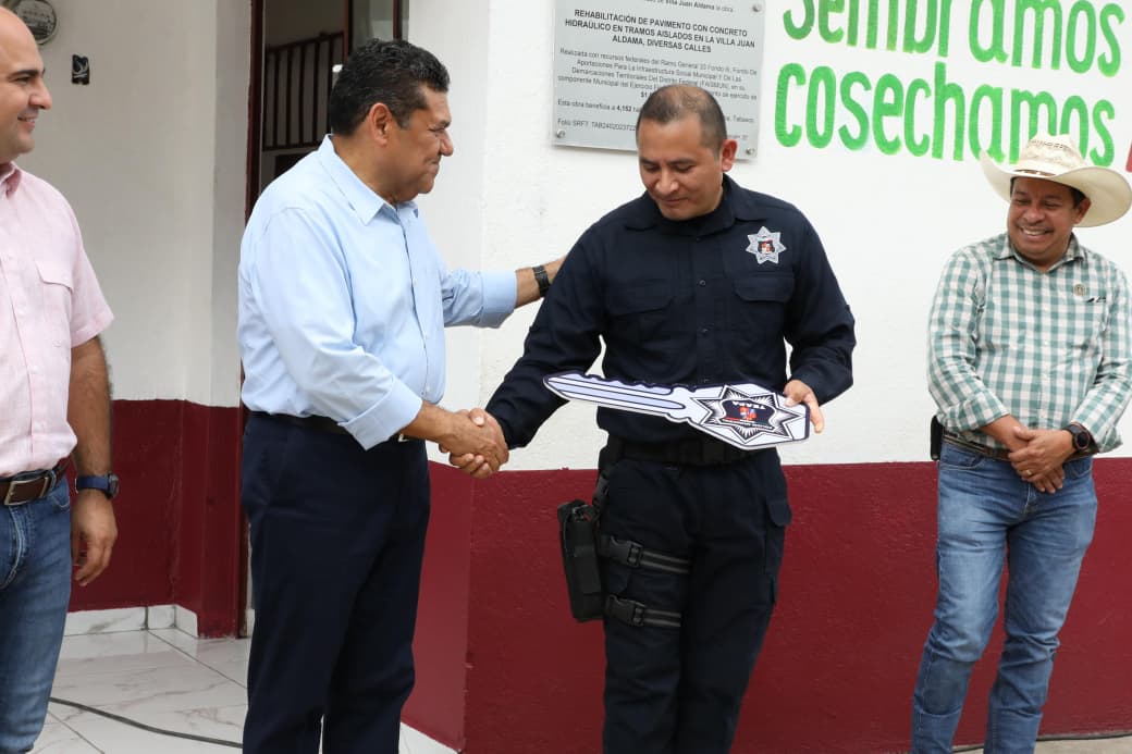 El Gobernador Javier May Rodríguez