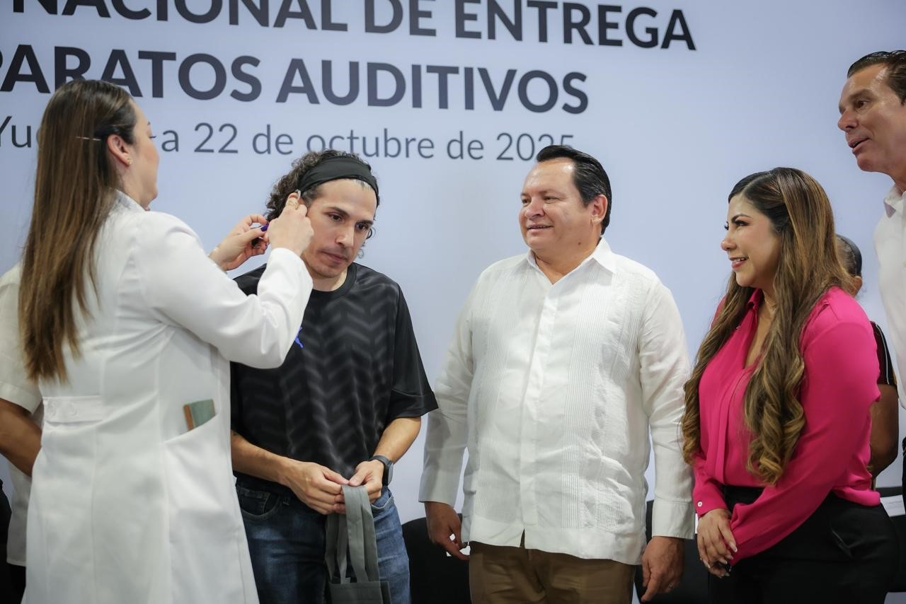 Más de mil yucatecos vuelven a escuchar gracias al Gobierno del Renacimiento Maya