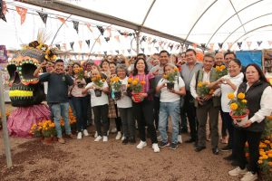 Puebla fortalece su liderazgo nacional en la producción de flor de cempasúchil y terciopelo