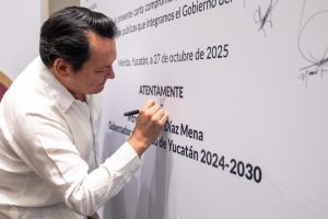 El mandatario estatal reafirmó el compromiso de su administración con la igualdad sustantiva y la erradicación de la violencia contra las mujeres, al señalar que Yucatán trabaja por un estado donde todas vivan seguras, libres y respetadas