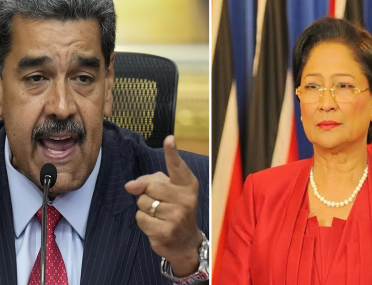 Venezuela contra Trinidad y Tobago, Maduro declara a la primera ministra como Persona Non Grata