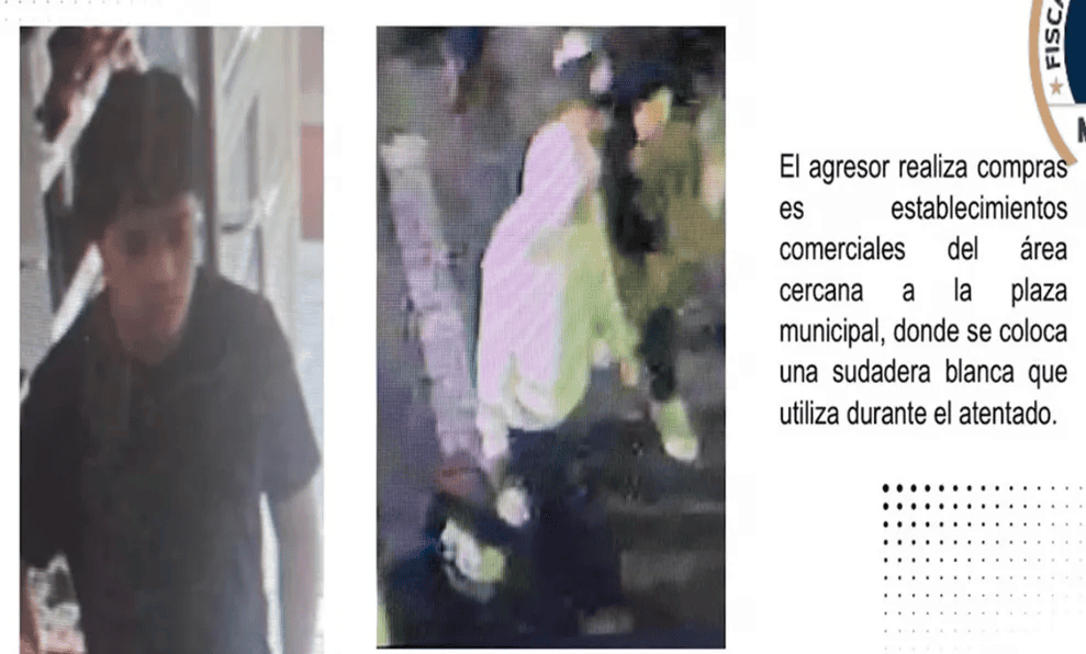 El atacante era joven y sin identificación