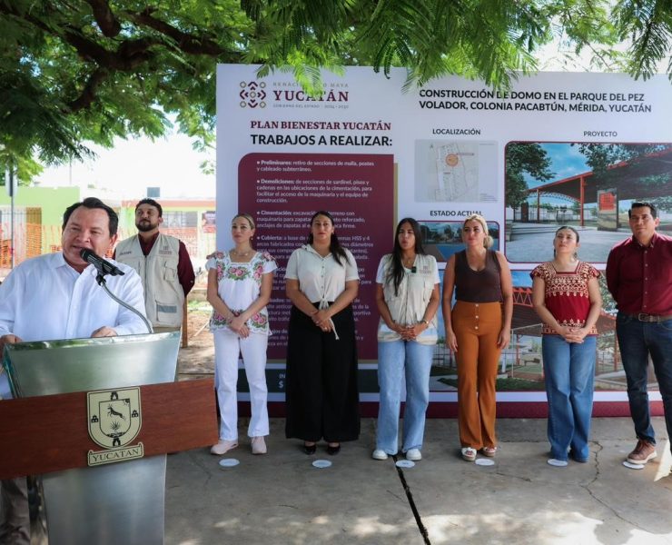 El parque El Pez Volador tendrá domo gracias al Plan Bienestar Mérida