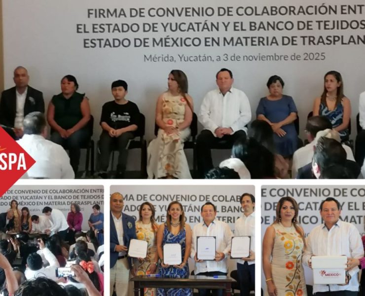 Unidos por la vida: Yucatán y Estado de México unen esfuerzos para mejorar tratamientos de trasplante