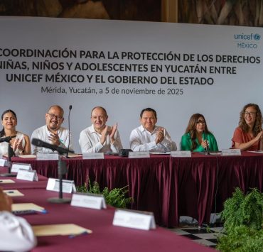 Yucatán y UNICEF unen fuerzas por una infancia más protegida