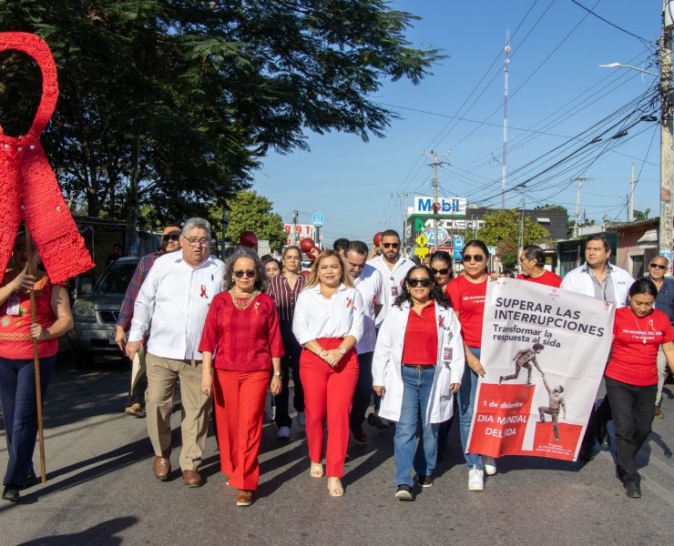 Conmemoran en Yucatán el Día Mundial de la Lucha contra el Sida
