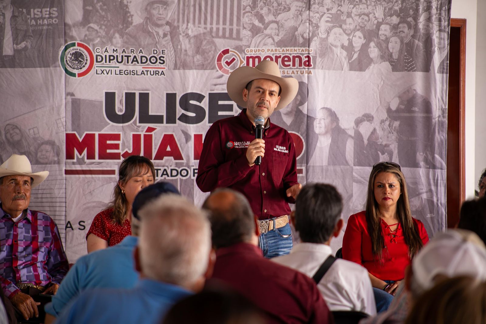 Ulises Mejía impulsa agenda de agroindustria